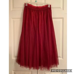 Tulle skirt